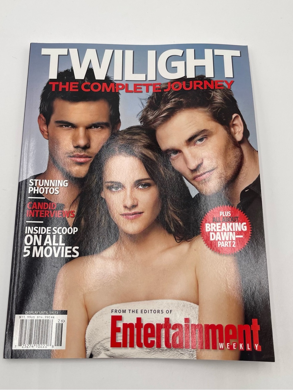 2012 Entertainment Weekly TWILIGHT The Complete Journey Special Collector's Ed.